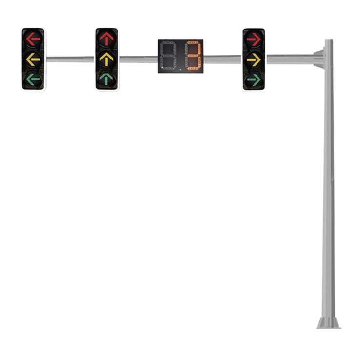 6.5m LED Traffic Light Pole Factory Supply Tri-arm LED Traffic Light Pole Buy Traffic Light Pole LED Traffic Light Pole Tri-arm LED Traffic Light  Pole